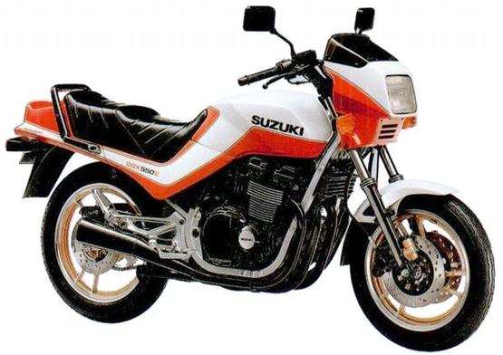 Ремонт и обслуживание Suzuki GSX 550 