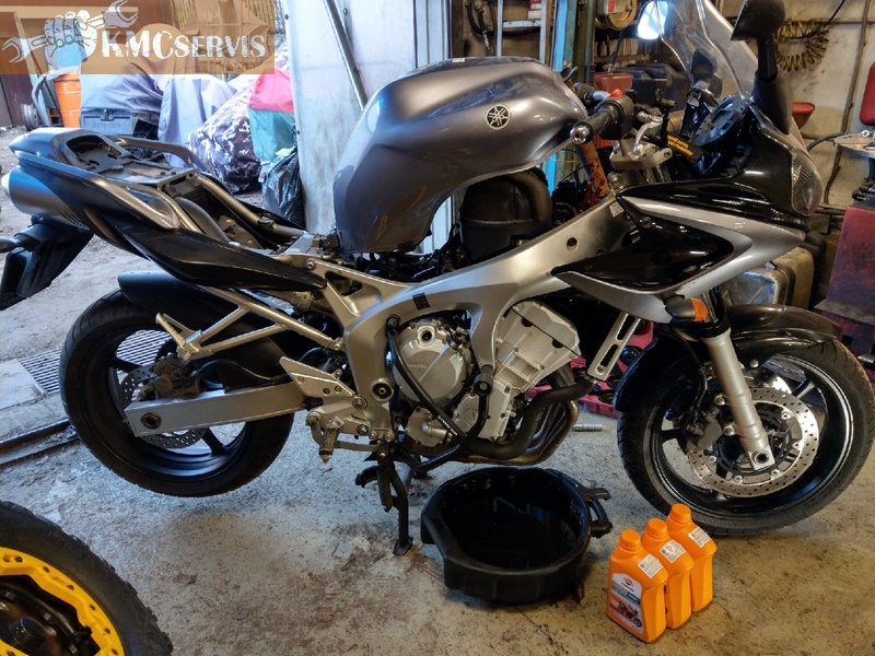 Yamaha FZ6 » готовим мотоцикл с сезону после хранения